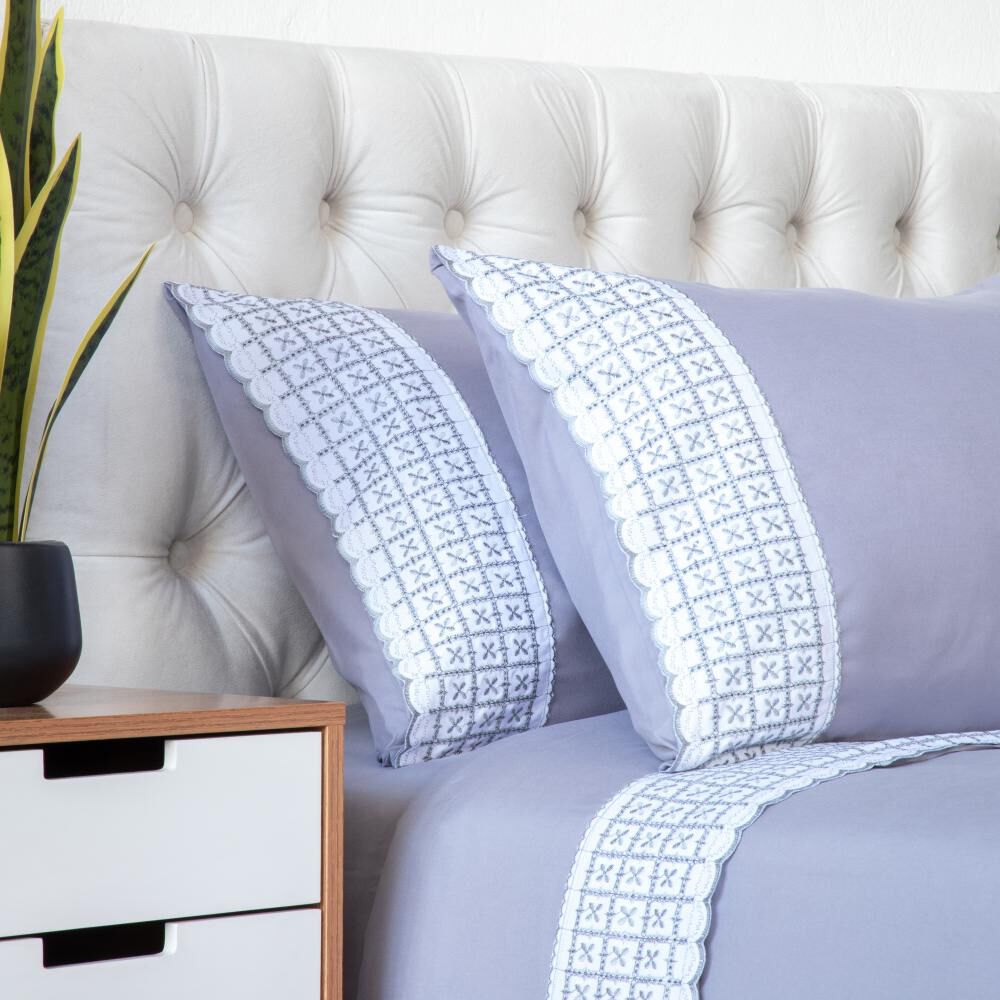 Juego De Sábanas Belle Noite Claudia / 2 Plazas image number 1.0