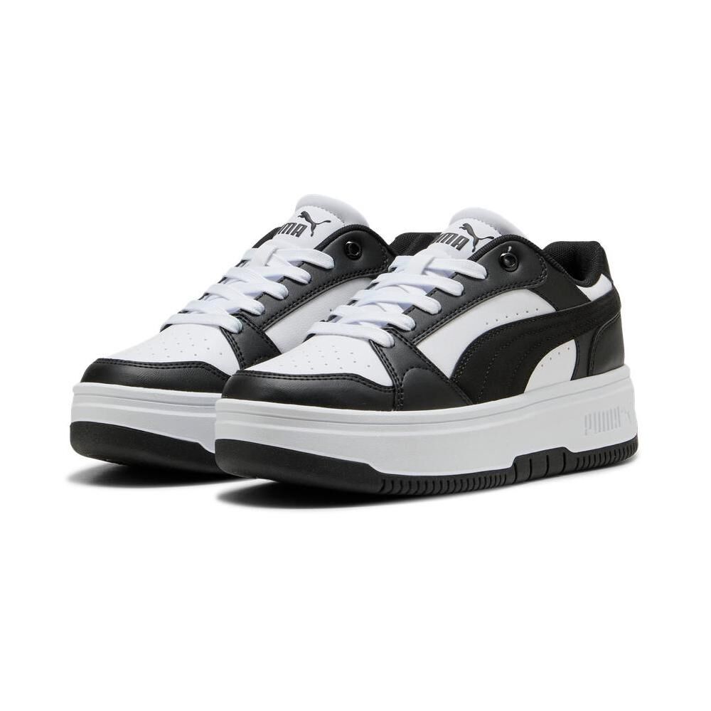 Zapatilla Urbana Mujer Puma Rebound Femme Low Negro/blanco image number 0.0