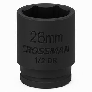 Llave Dado Crossman Fosfatado 1/2 Dr Sh # 98-748z 26mm