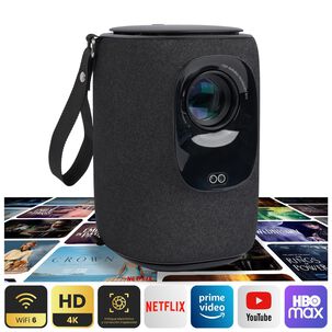 Proyector Portatil Smart Nova 9000lm Wifi Bt Android Levo