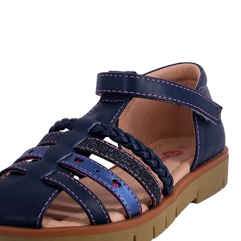 Sandalia Tulip Azul Bamboo image number 3.0