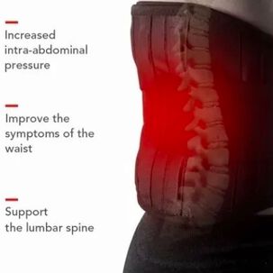 Faja Lumbar Alivia Dolor De Espalda