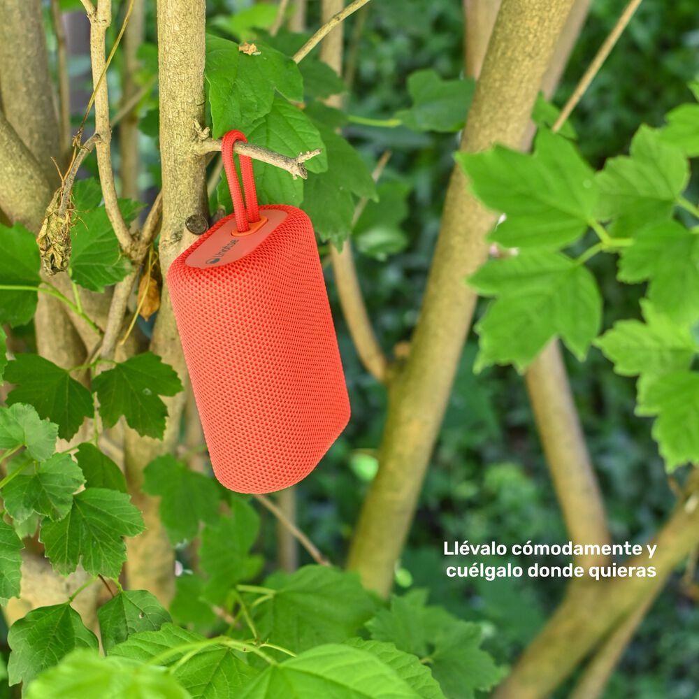 Parlante Portatil Bluetooth Lhotse Tune Up Rojo image number 6.0