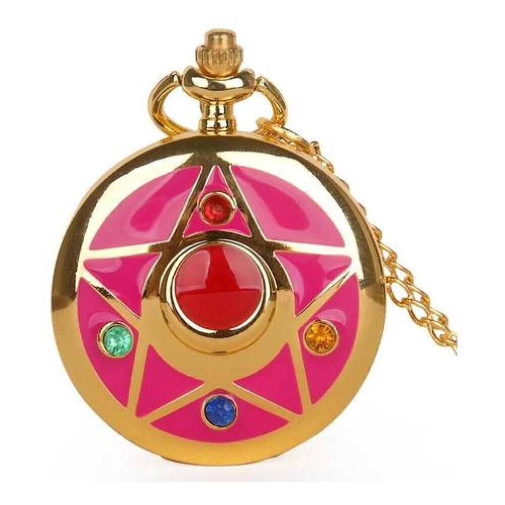Collar Reloj Broche Serena Crystal Star Sailor Moon Sm Anime image number 0.0