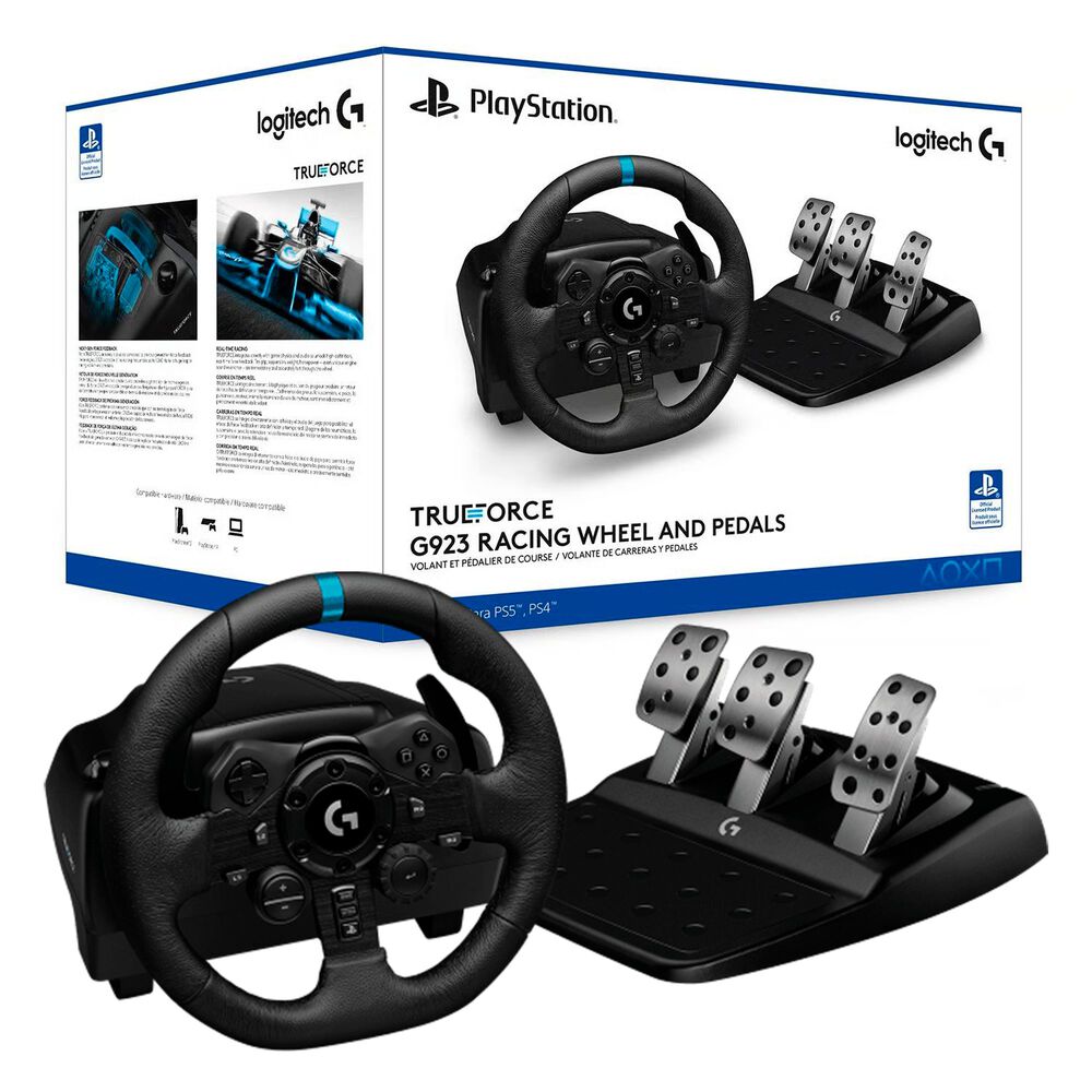 Volante De Carreras Pedales Logitech G923 Playstation 4 Ps5 image number 5.0