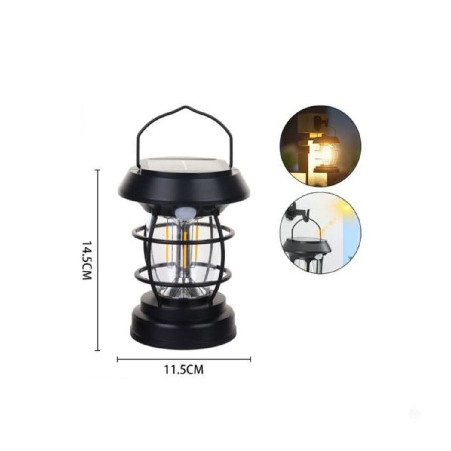 Farol Linterna Solar Recargable Camping image number 1.0