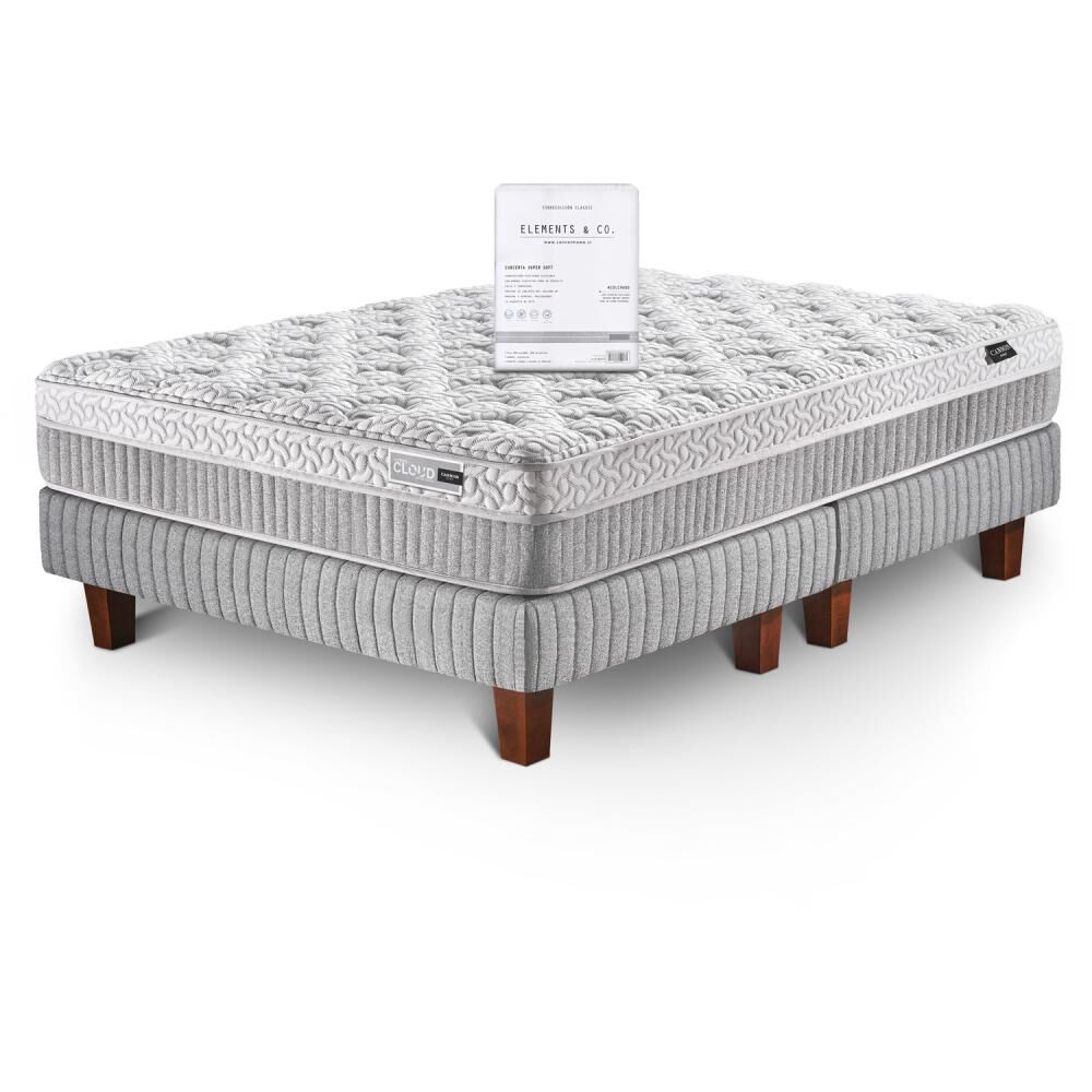 Cama Europea Cannon Home Hybrid Cloud / 2 Plazas / Base Dividida image number 0.0