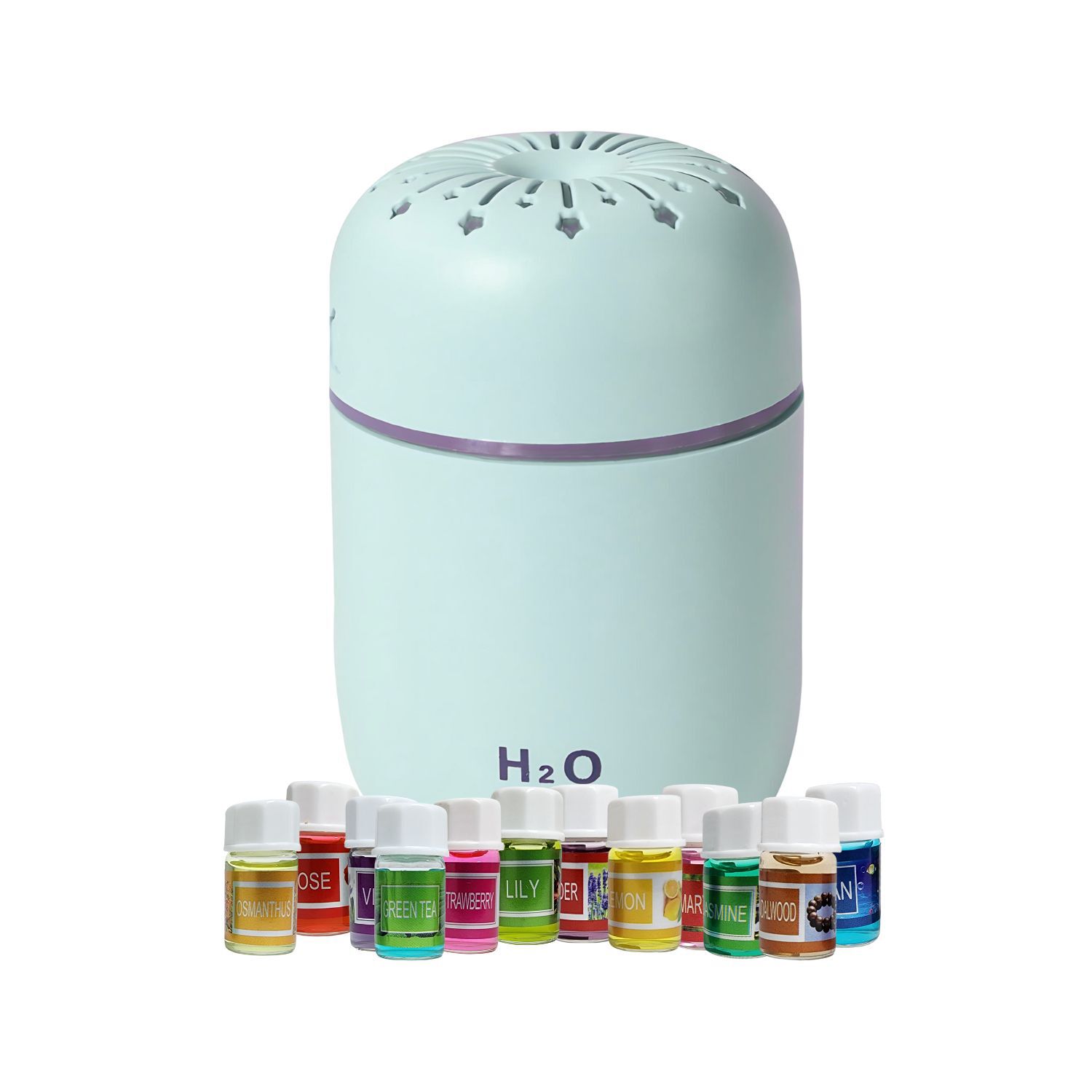 Pack Humidificador De Estrellas + 12 Esencias Aromaticas image number 0.0