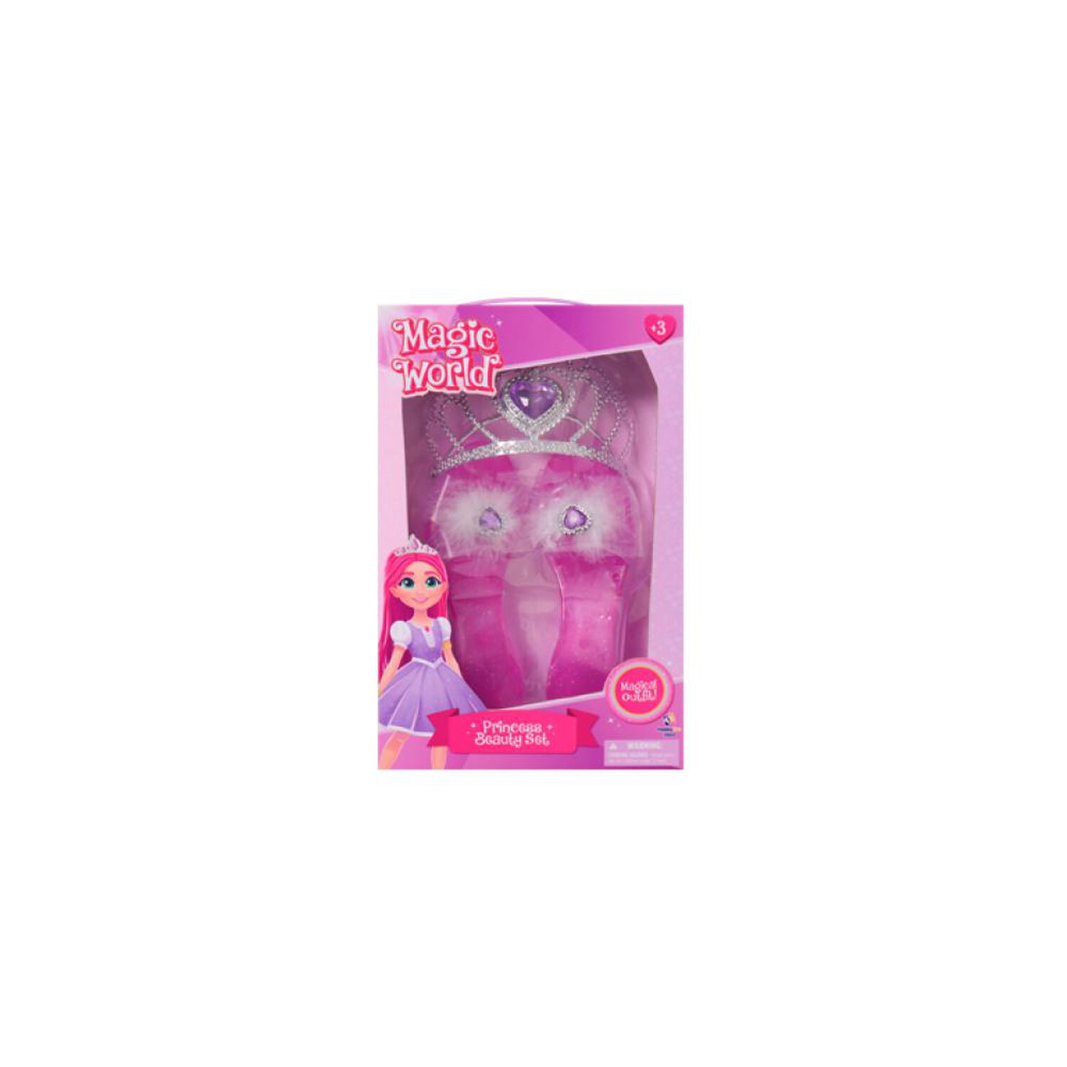 Set Belleza Princesa, Zapatilla, Corona Happy Line image number 4.0