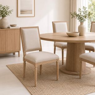 Pack De 2 Sillas De Comedor Madera Mazga 58x52x98