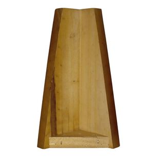 Kit 4 Patas Universales Para Cama Europea - Miel 24 Cm