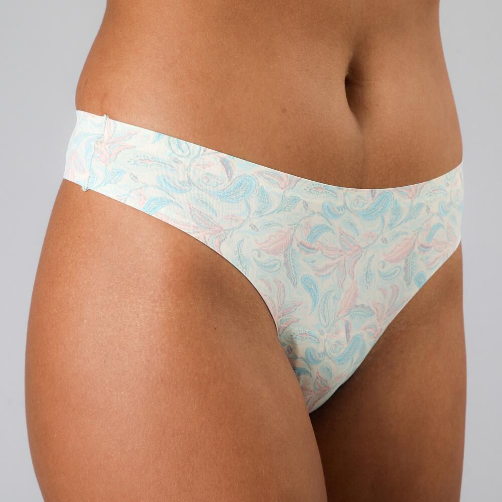 Pack 3x Colaless Micro Print Bonded Flores image number 3.0