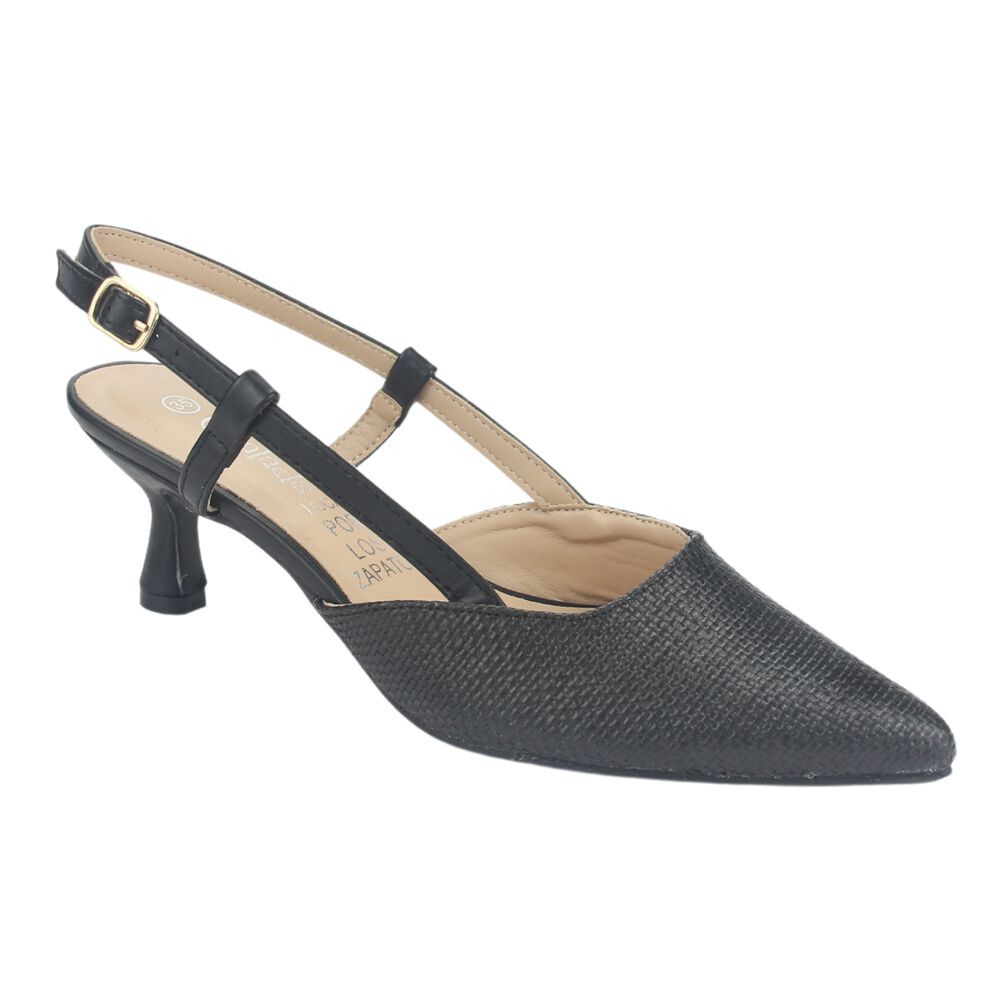 Zapato Chalada Mujer Chiapa-2 Negro Casual image number 2.0