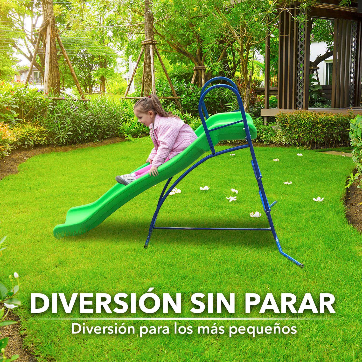Resbal&iacute;n Infantil 6ft Verde image number 3.0