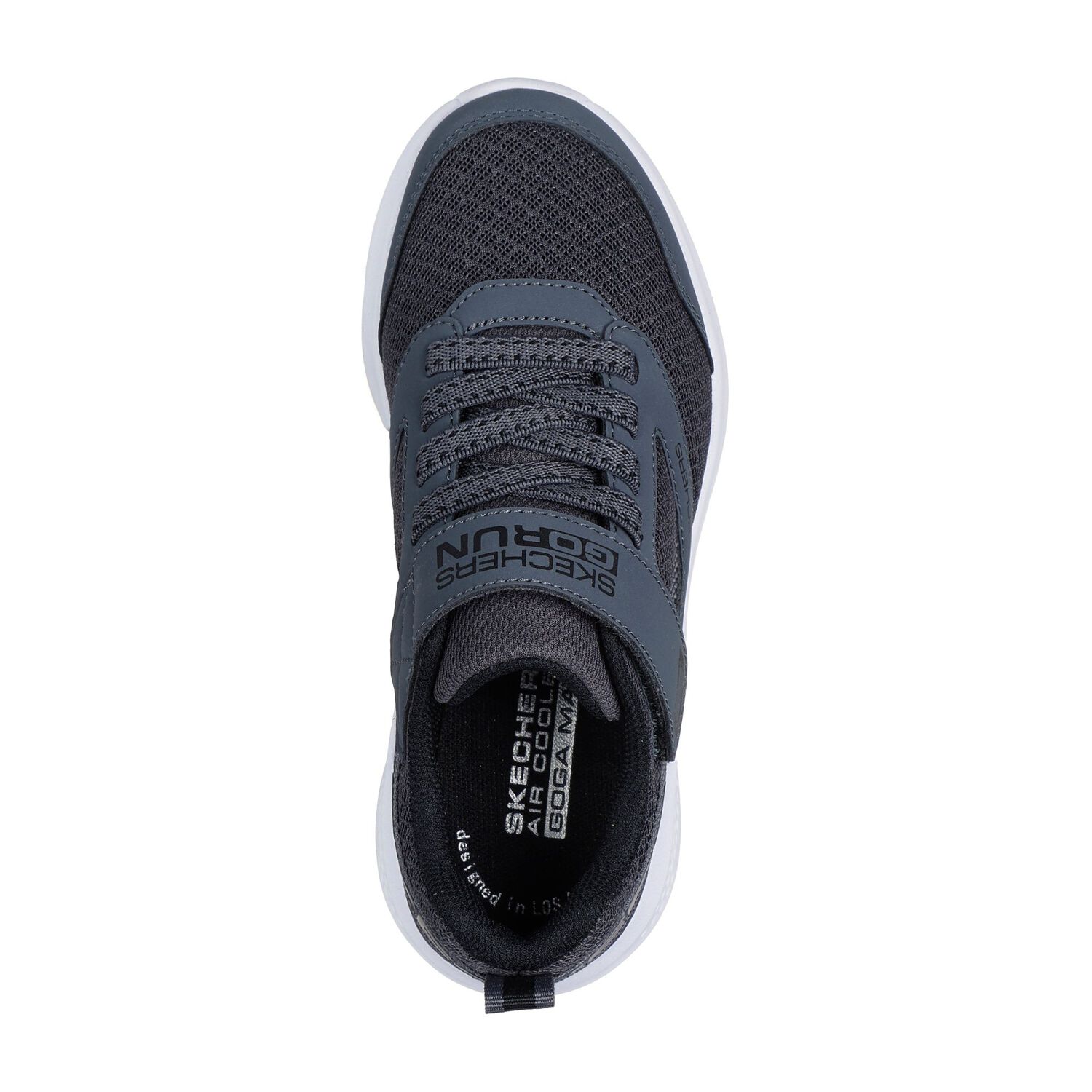 Zapatilla Skechers Go Run Elevate Ni&ntilde;o Gris image number 1.0