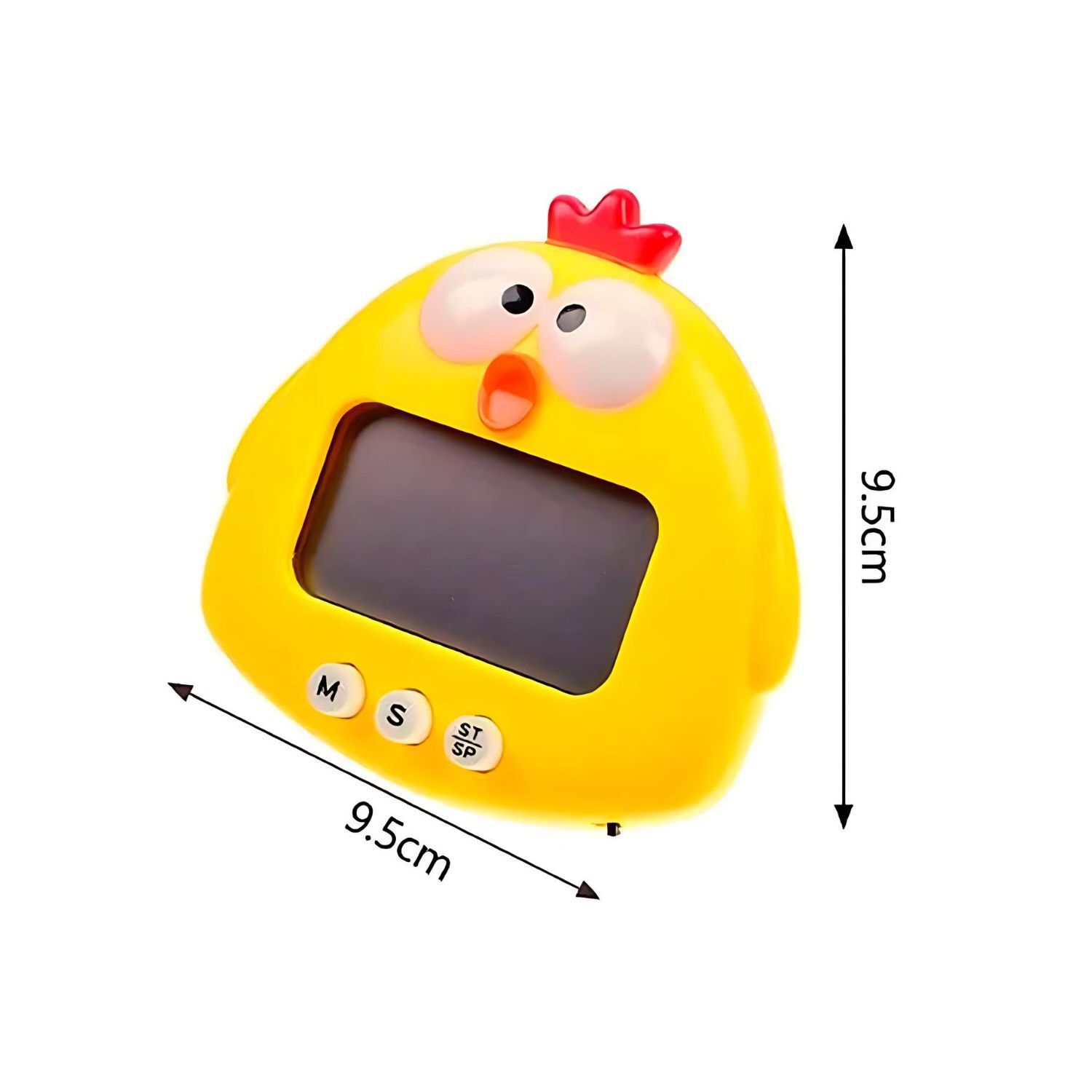 Timer Digital Para Cocina En Forma De Pollo Temporizador 9cm image number 3.0