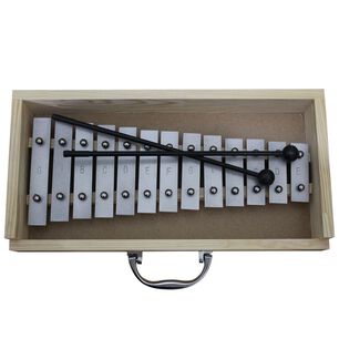 Metal&oacute;fono Diat&oacute;nico 13 Tonos Aluminio All13ag
