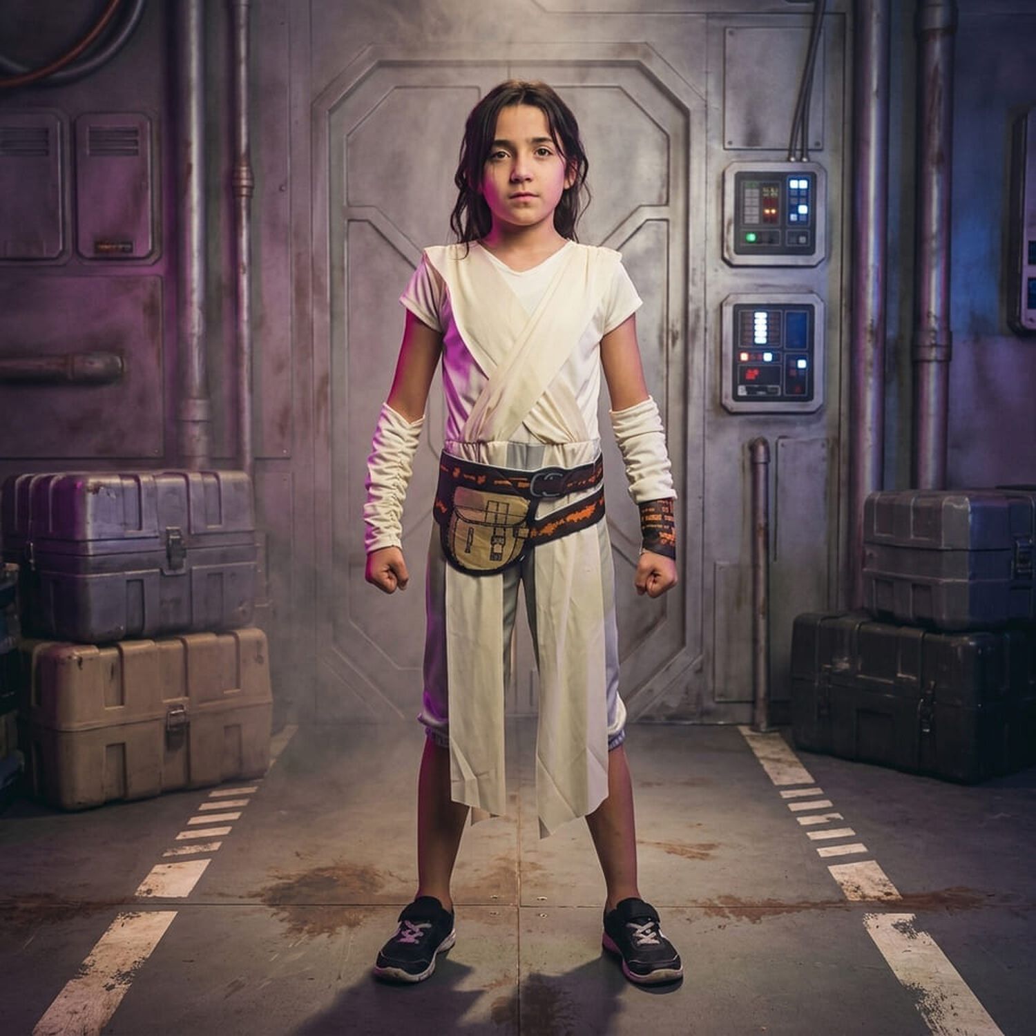 Disfraz Infantil Rey Skywalker Jedi Star Wars image number 0.0