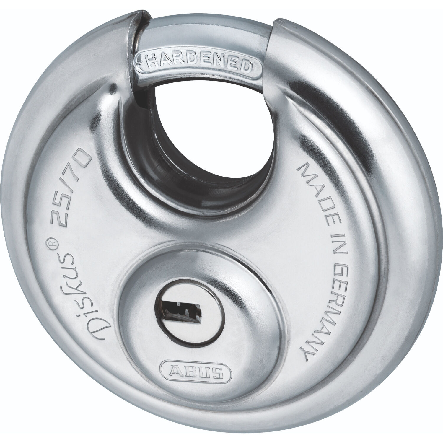 Candado Acero Diskus 25/70 Kd Llave Punto image number 1.0