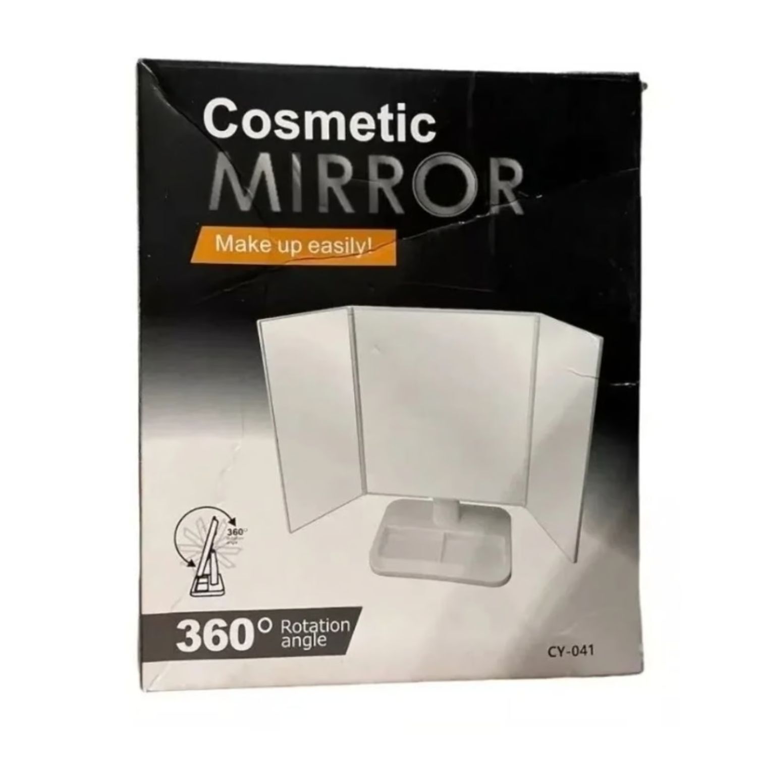 Espejo Plegable 360 3 Caras Cosmetic Mirror Maquillaje 42cm image number 3.0