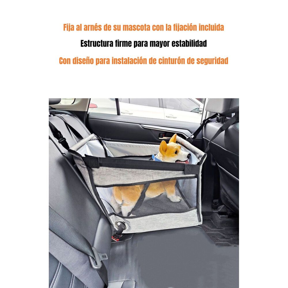 Asiento De Auto 49cm Perros Plegable Con Protector Guard image number 1.0