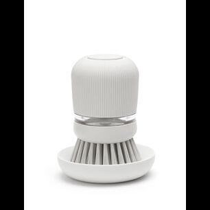Cepillo Para Platos Con Dispensador Light Grey