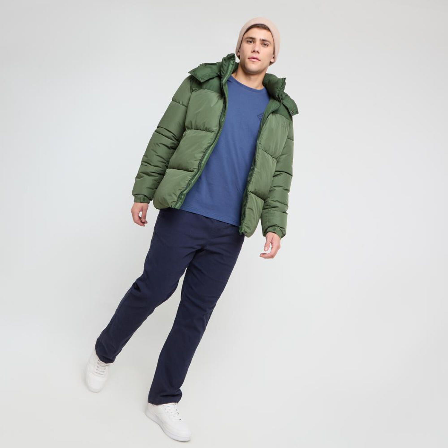 Parka Lisa Slim Cuello Alto Hombre Ocean Pacific image number 1.0