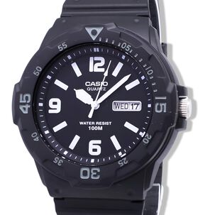 Reloj Casio De Hombre Mrw-200h-1b2vdf Clasic Analog Black