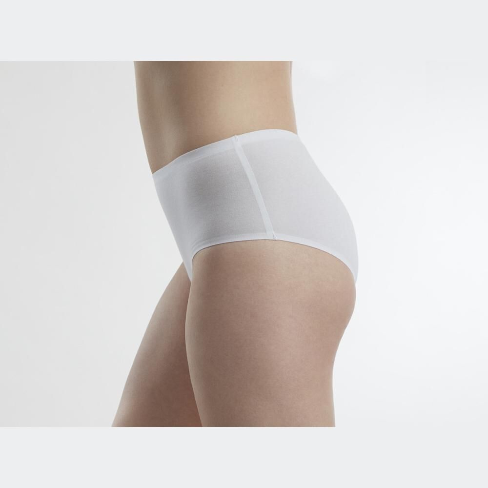 Calzon Clasico Mujer Flores / 3 Unidades image number 4.0