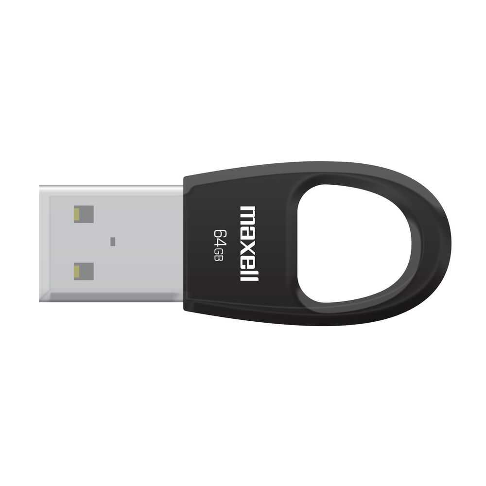 Pendrive Maxell Key 64gb 2.0 Negro image number 0.0