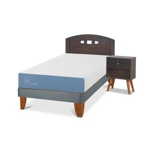 Cama Europea Cic Excellence / 1.5 Plazas / Base Normal + Set De Maderas