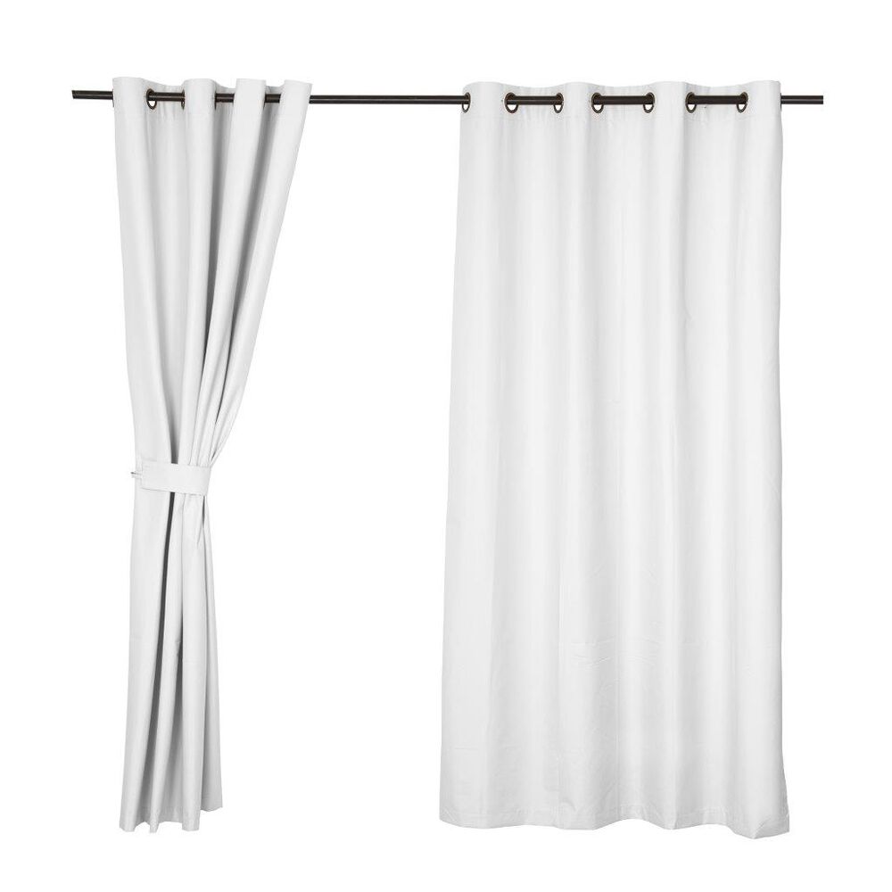 Set Cortina Blackout Arg. 140x220 Cms Selecta Blanco image number 0.0