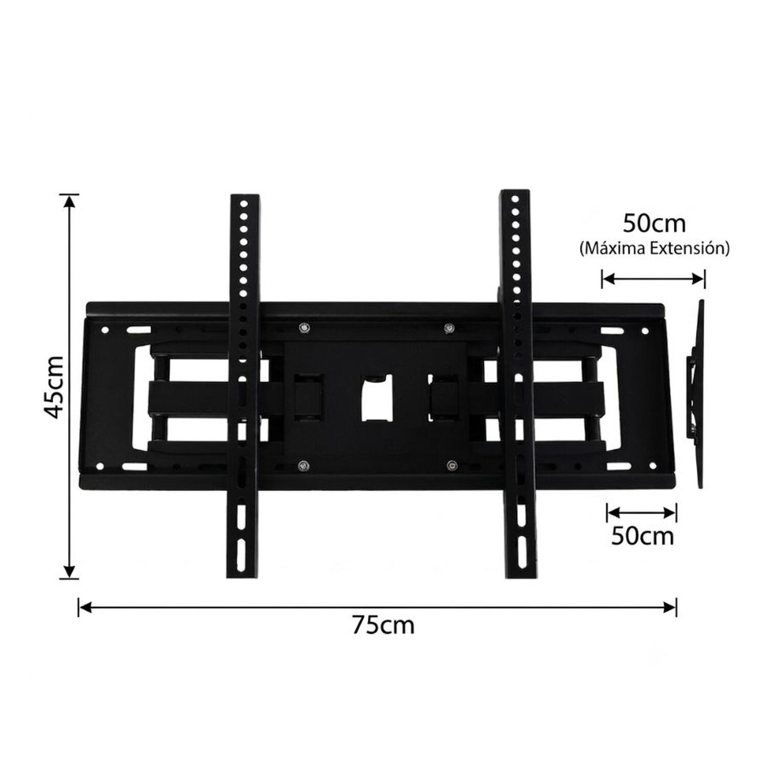Soporte Tv Articulado 26 A 90 Pulgadas Doble Brazo image number 3.0