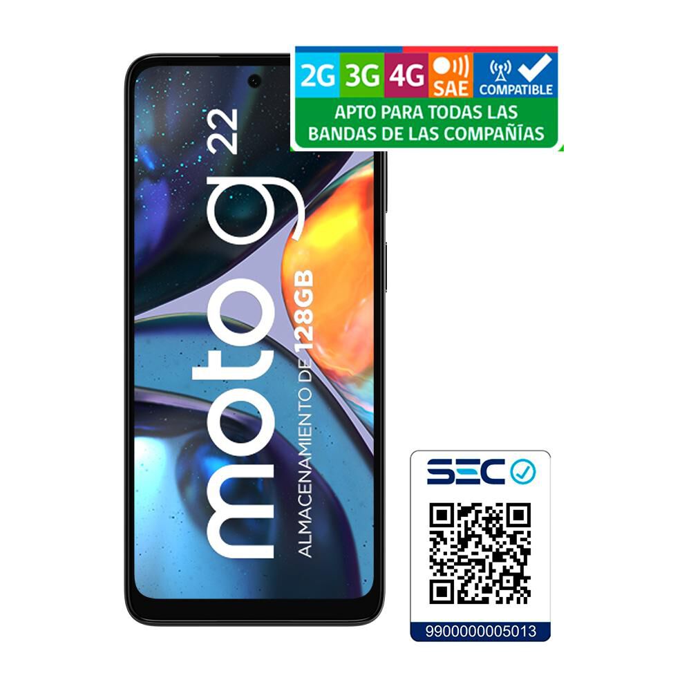 Smartphone Motorola Moto G22 / 128 GB / Liberado image number 13.0
