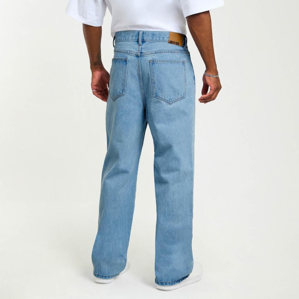 Jeans Tiro Medio Baggy Hombre Rolly Go image number 2.0