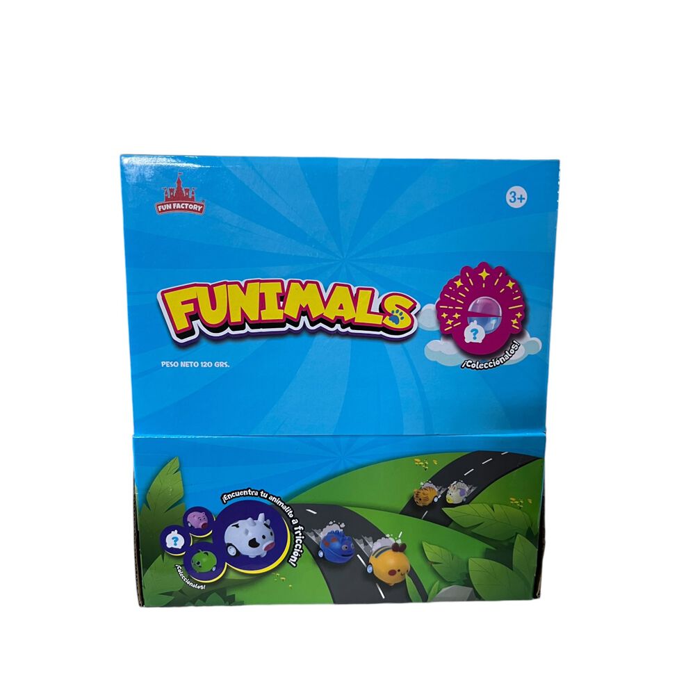 Pack 24 Autitos Animales Dulce + Juguete Sorpresa Cumpleaños image number 1.0