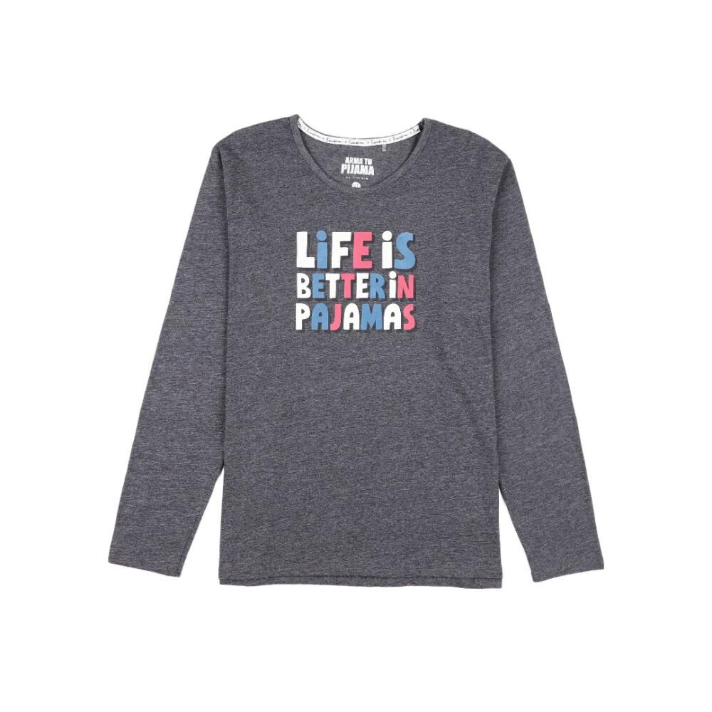 Polera De Pijama Mujer Freedom image number 0.0