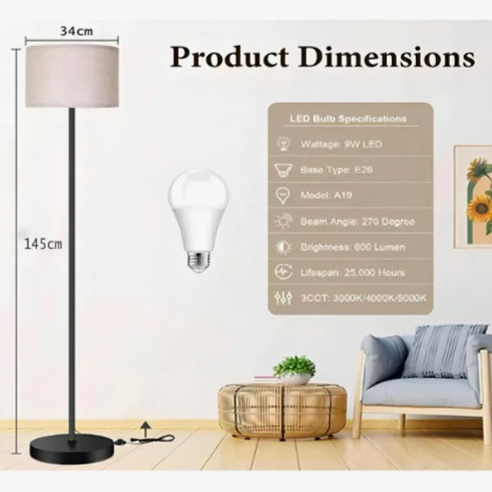 L&aacute;mpara De Pie image number 3.0