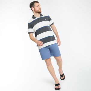 Polera Regular Manga Corta Cuello Piqué Hombre Herald