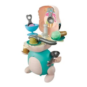 Maleta Dinosaurio Helados Juguete Manual Helader&iacute;a 20 Piezas