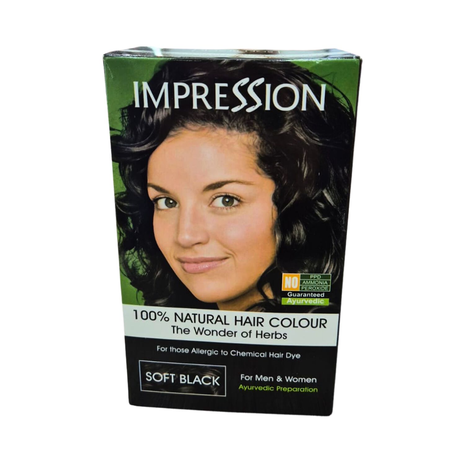 Impression Henna 100% Color Natural Negro 3 Sachets De 50gr image number 0.0