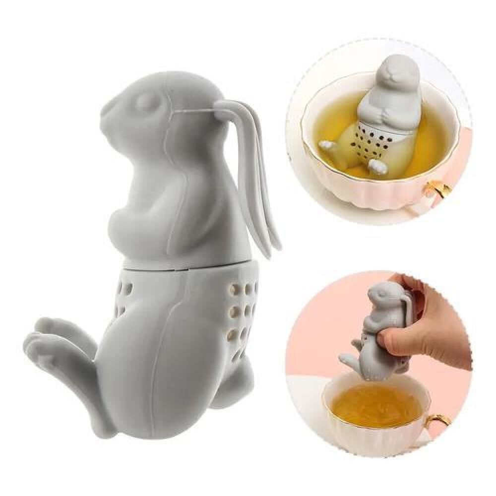Infusor De T&eacute; Silicona Conejito Durmiendo Rabbit image number 3.0
