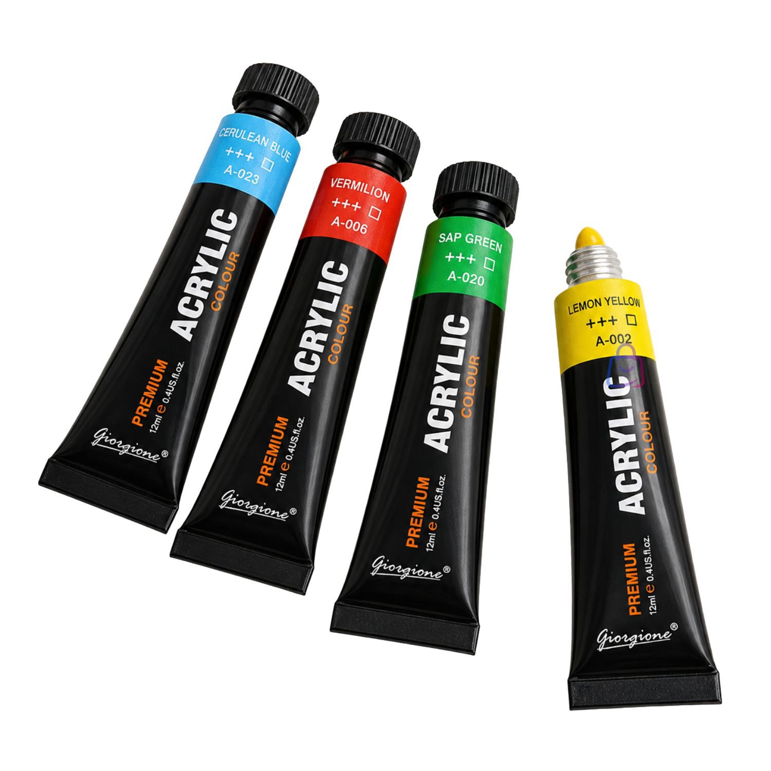 Set Pintura Acr&iacute;lica 24 Colores 12ml Arte - Ps image number 2.0