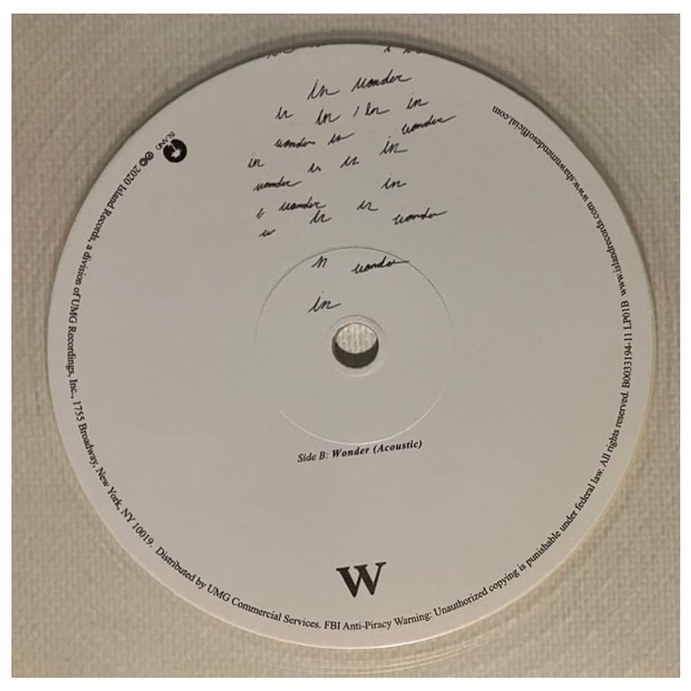 Shawn Mendes - Wonder (white Transparent) | 12'' Maxi Single Usado image number 3.0