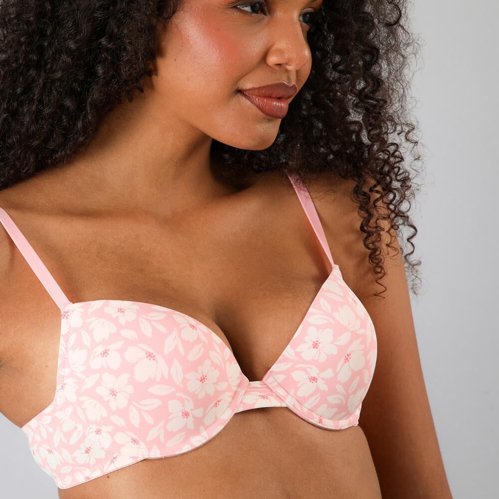 Pack 3x Sosten Balconet Push Up Micro Pr Flores image number 4.0