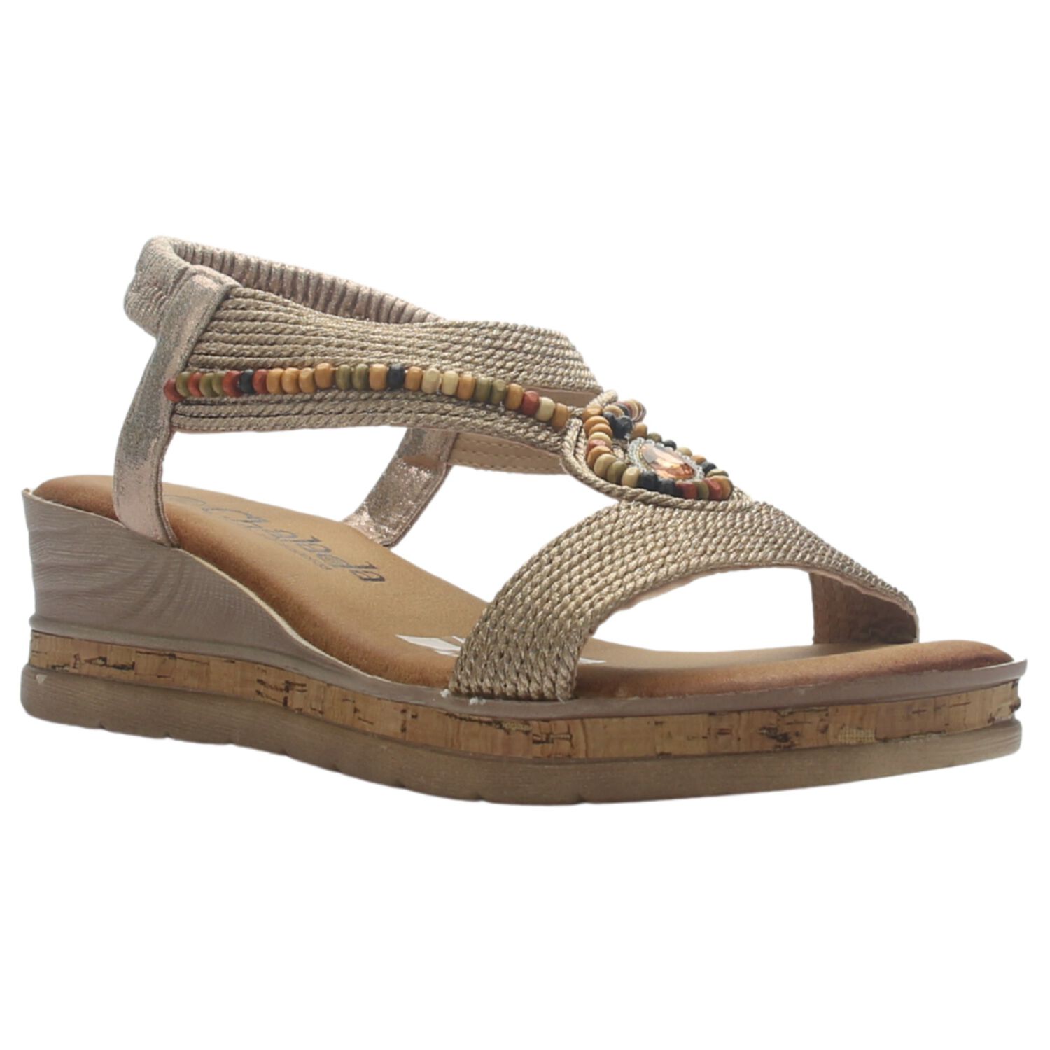 Sandalia Mujer Casual Beige Chalada Molina-1 image number 2.0
