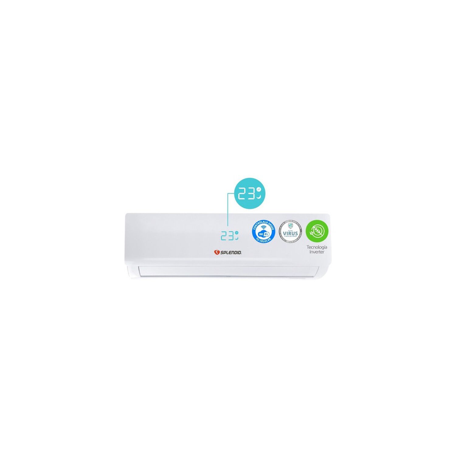 Aire Acondicionado 9000 Btu Inverter Splendid image number 5.0