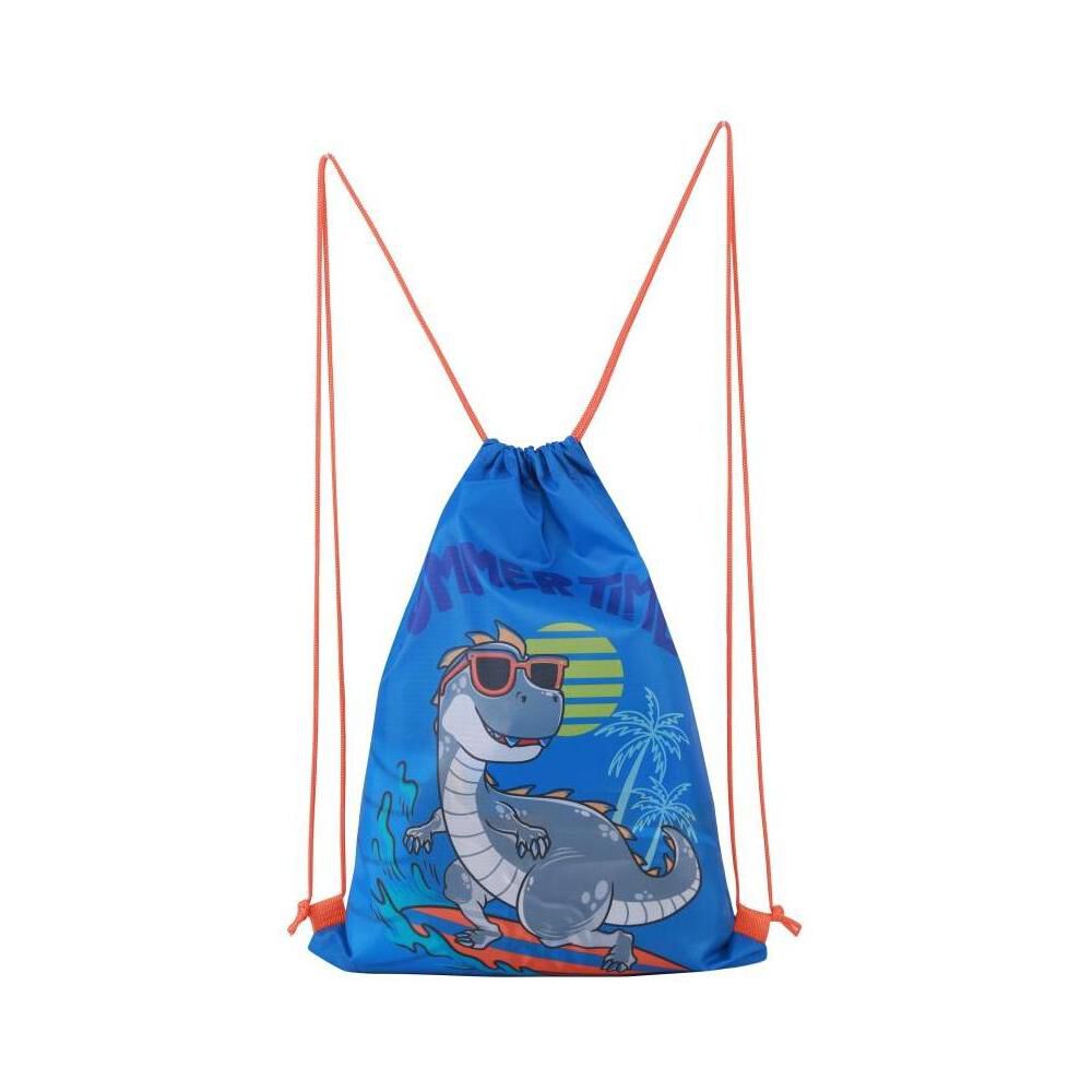 Toalla De Playa Con Bolso Casaideal Kids Dino / 70 X 140 Cm image number 3.0