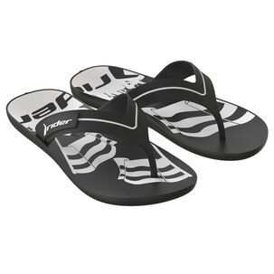 Sandalia Hombre Negro/blanco Strike Rider