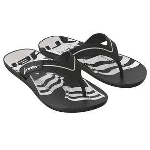 Sandalia Hombre Negro/blanco Strike Rider